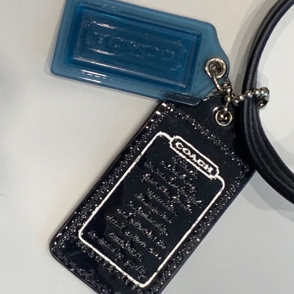 Authentic Navy Leather Coach Bag - Picture 9 of 9